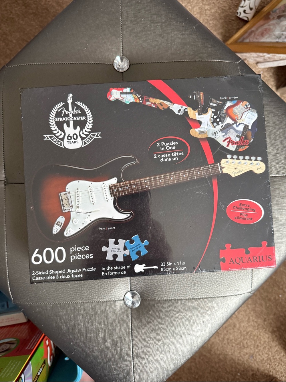 Fender Stratocaster 60th Anniversary 600 Pc Puzzle